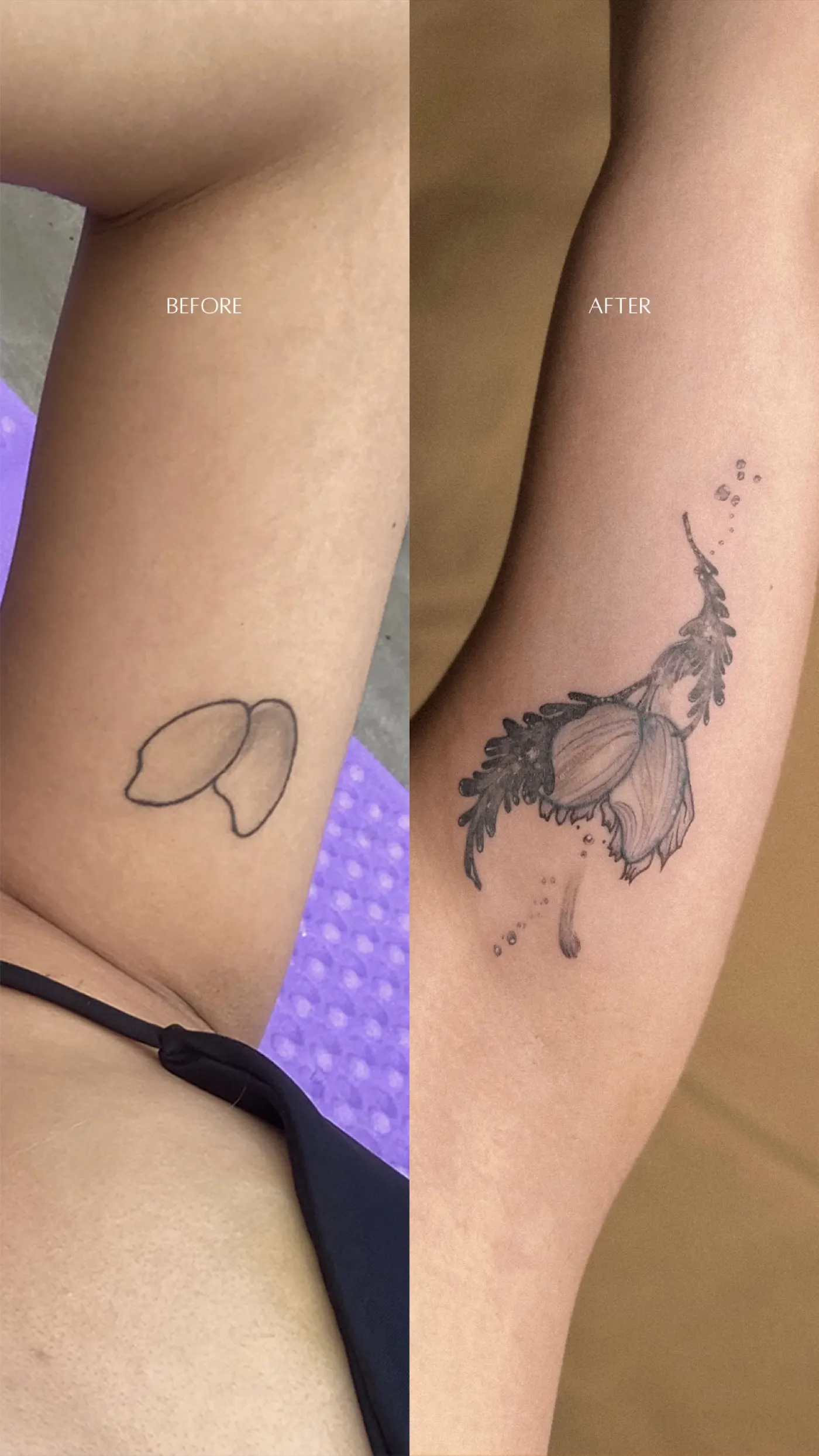 Cover up tattoo by Liahn — 07