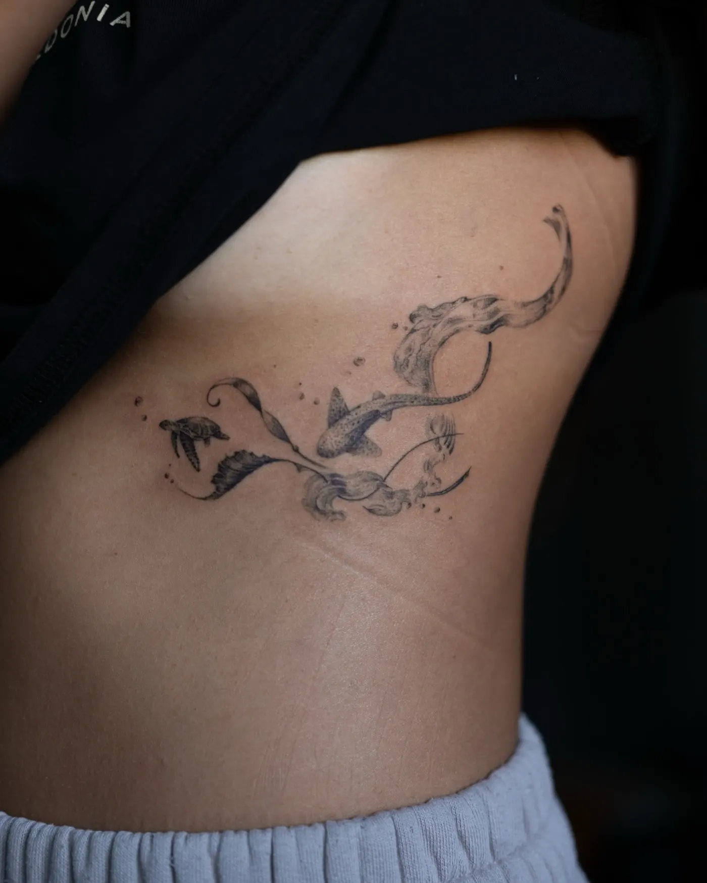 Water · Fire · Wood · Metal · Earth tattoo by Liahn — 01