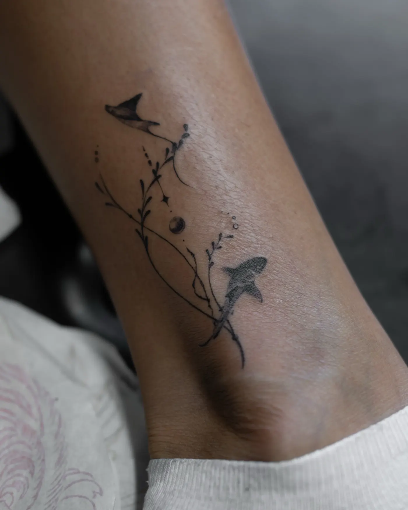 Water · Fire · Wood · Metal · Earth tattoo by Liahn — 02