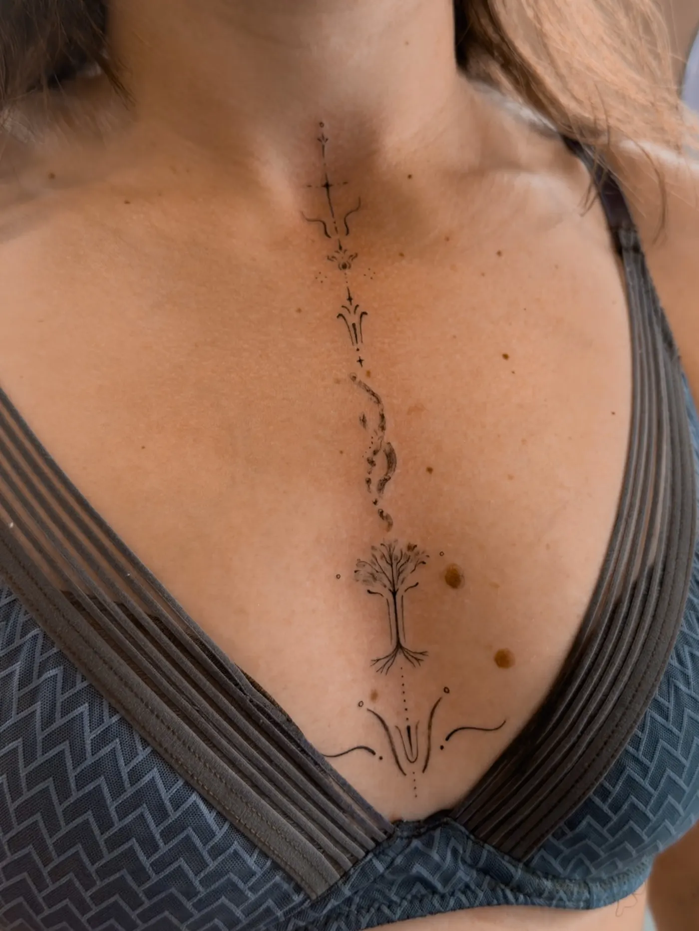 Water · Fire · Wood · Metal · Earth tattoo by Liahn — 06