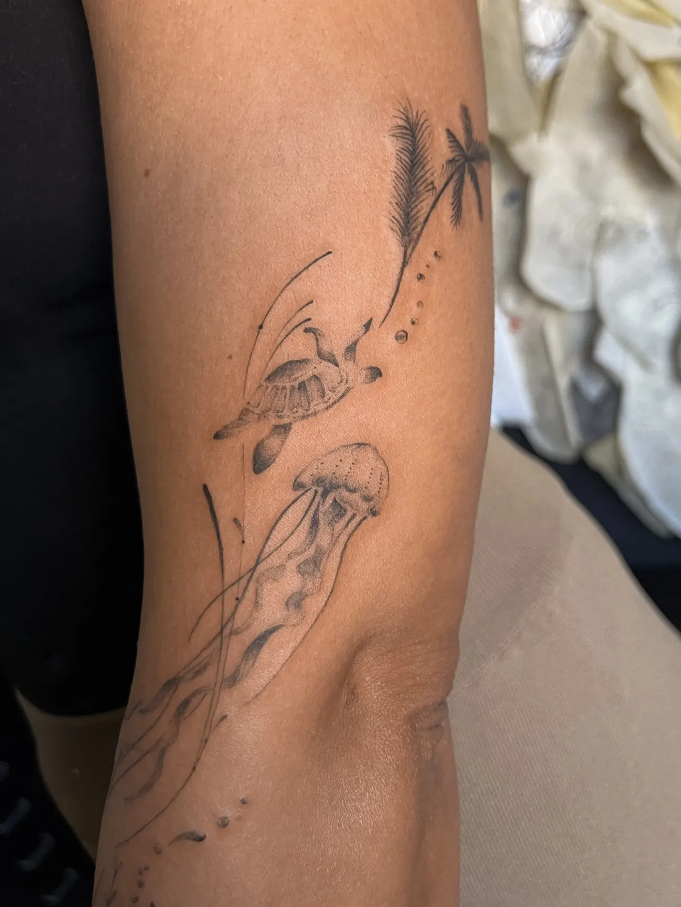 Water · Fire · Wood · Metal · Earth tattoo by Liahn — 09