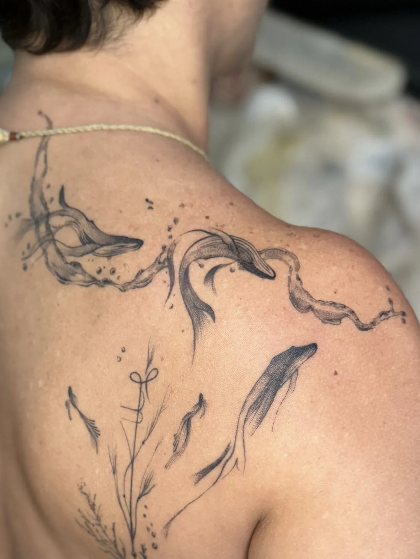 Water · Fire · Wood · Metal · Earth tattoo by Liahn — 17