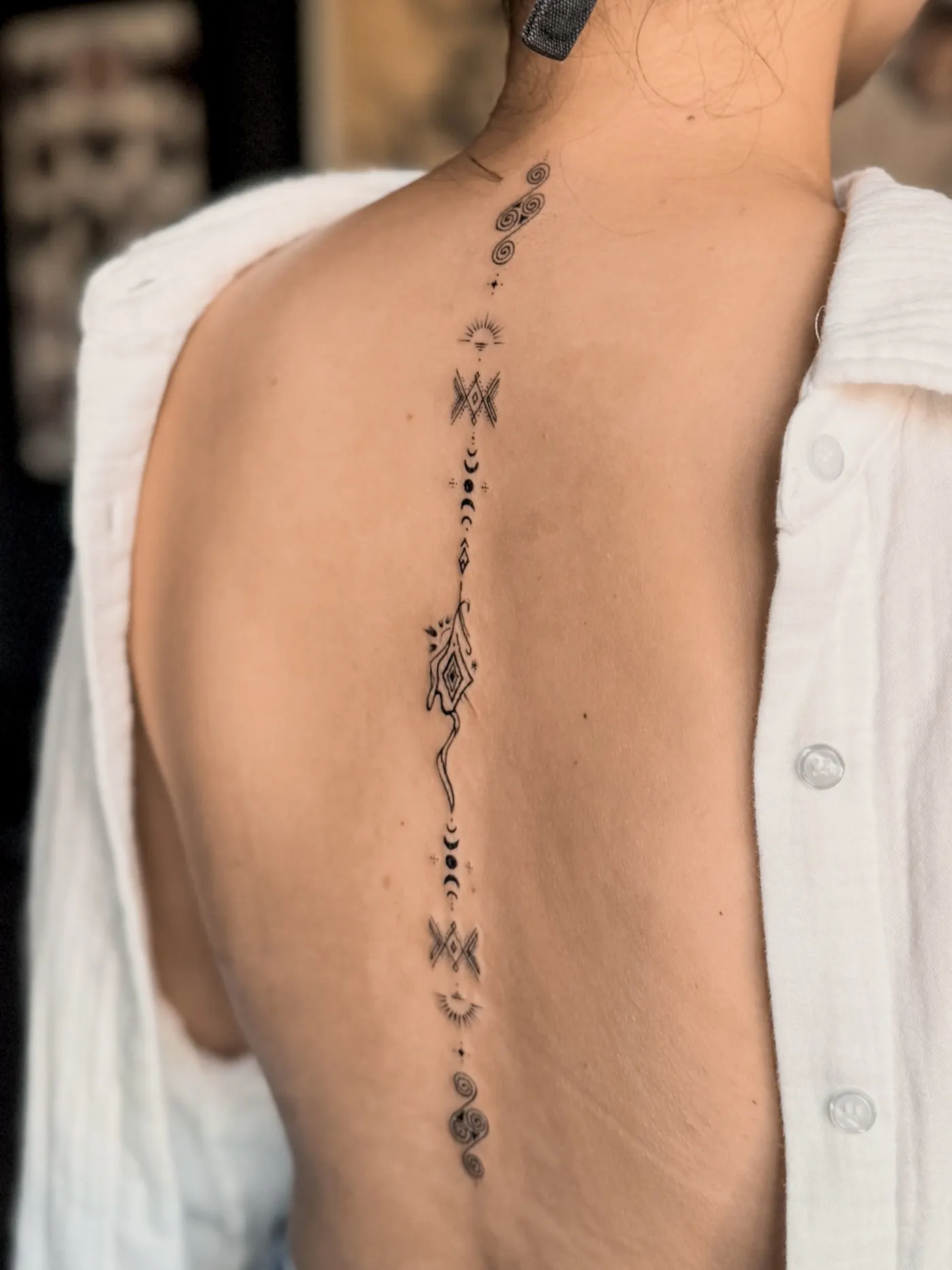 Water · Fire · Wood · Metal · Earth tattoo by Liahn — 20