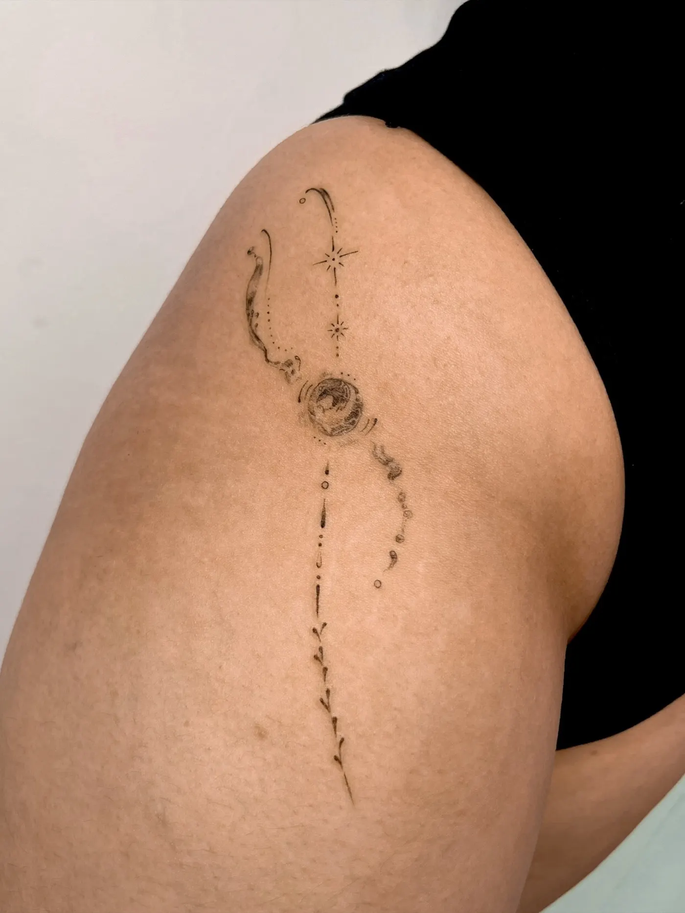 Water · Fire · Wood · Metal · Earth tattoo by Liahn — 23