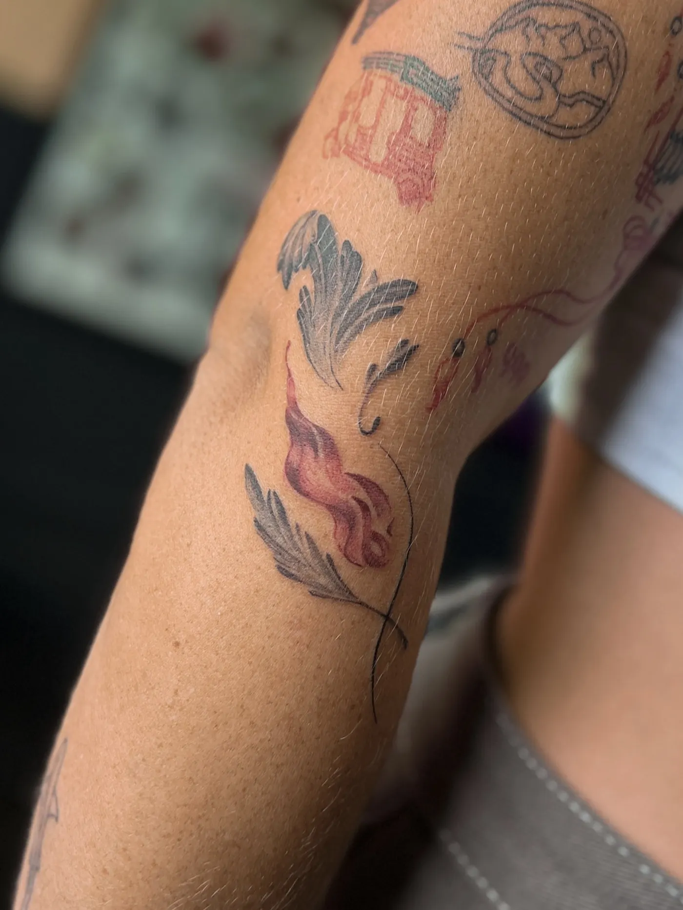 Water · Fire · Wood · Metal · Earth tattoo by Liahn — 26