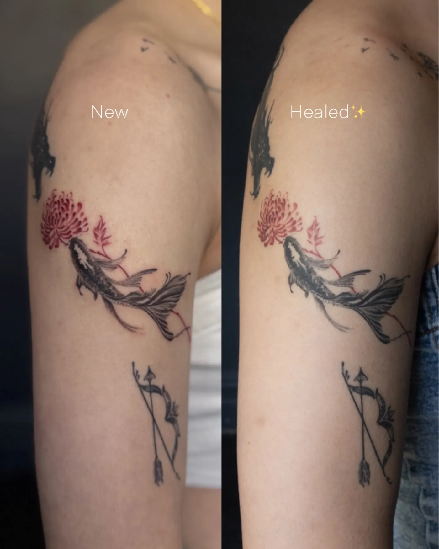 Healed tattoo by Liahn — 04