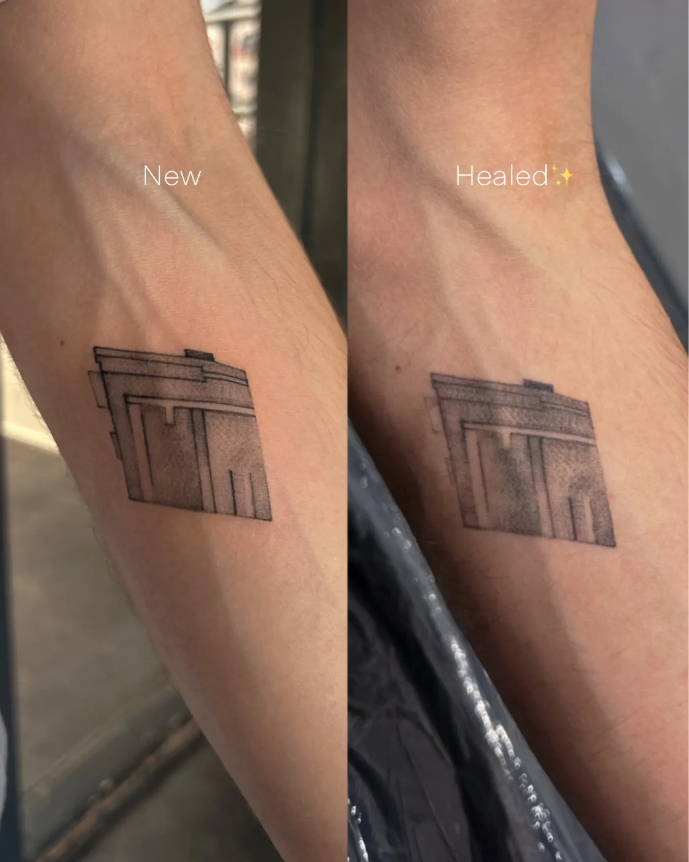 Healed tattoo by Liahn — 15