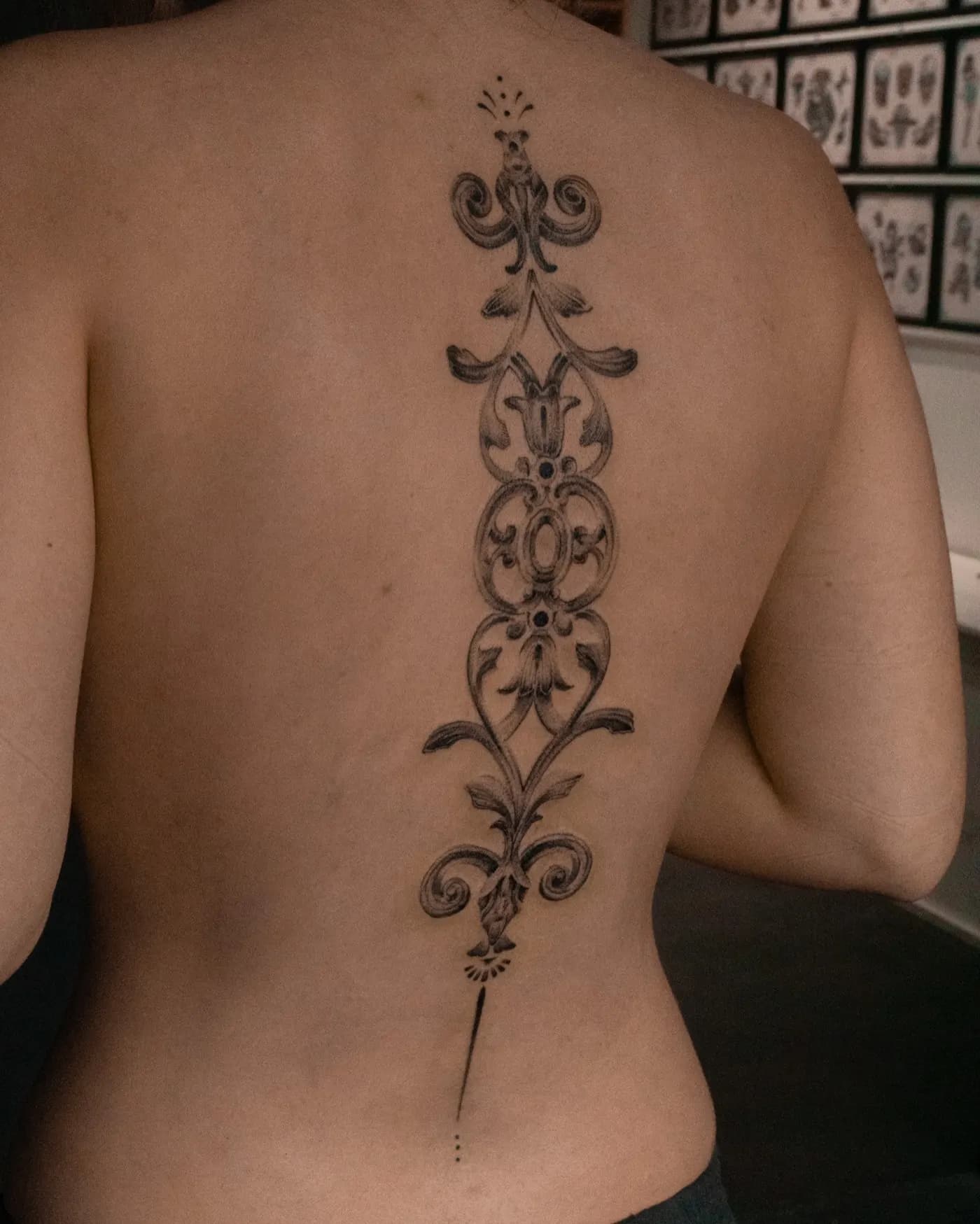 Ornamental tattoo by Liahn — 04